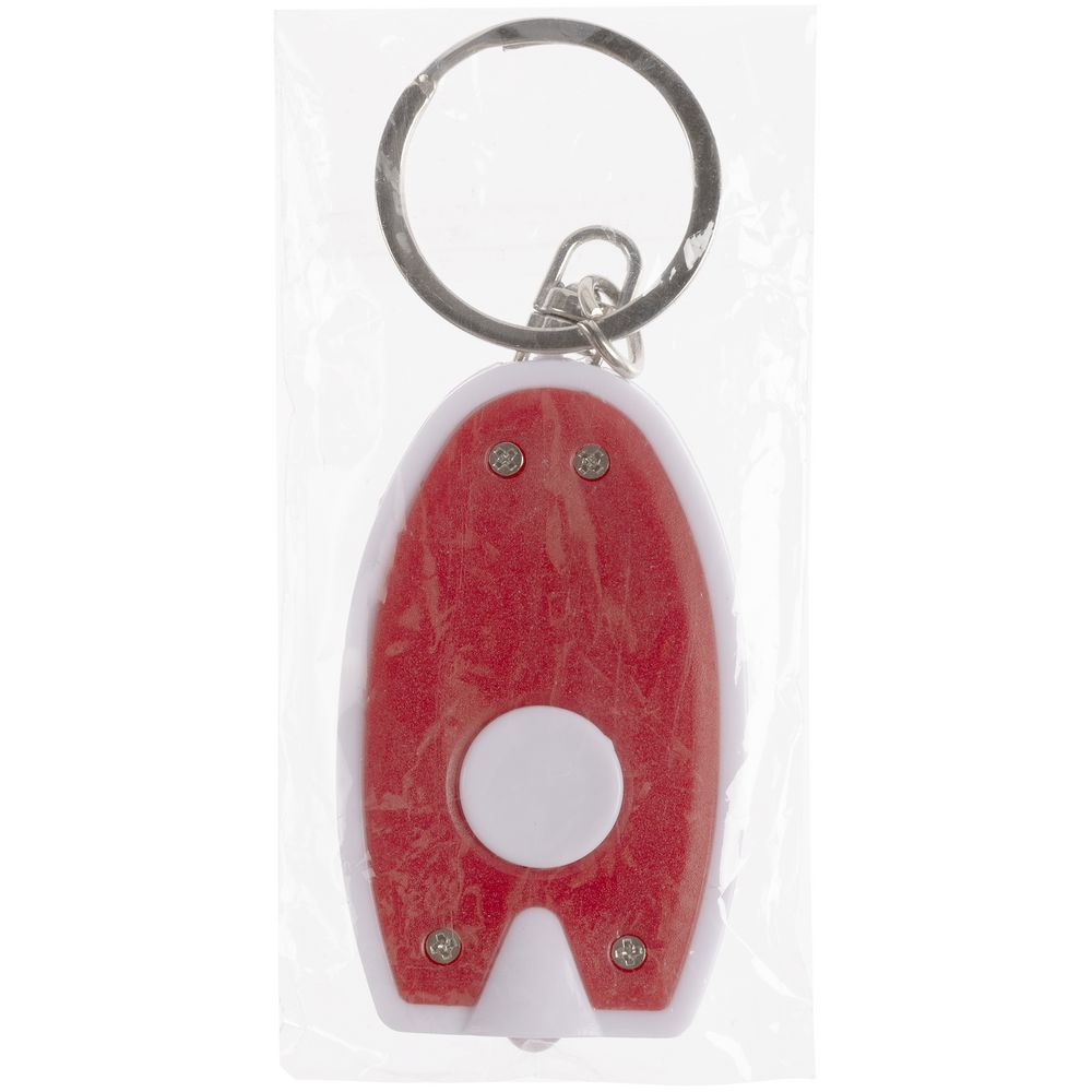 Брелок-фонарик Vivid ver.2 красный с белым