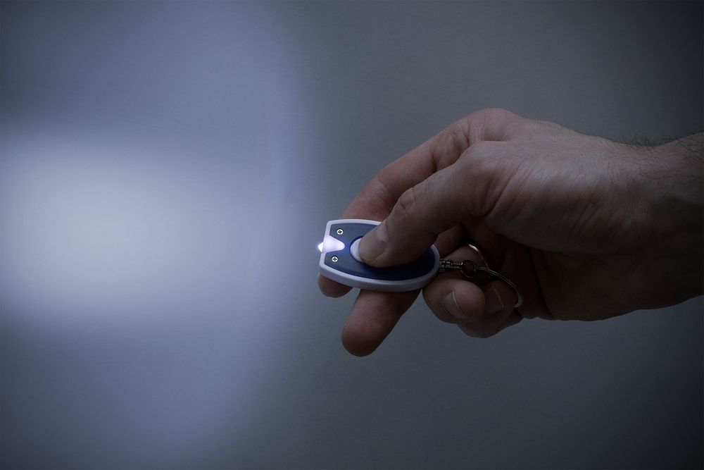 Брелок-фонарик Vivid ver.2 синий с белым