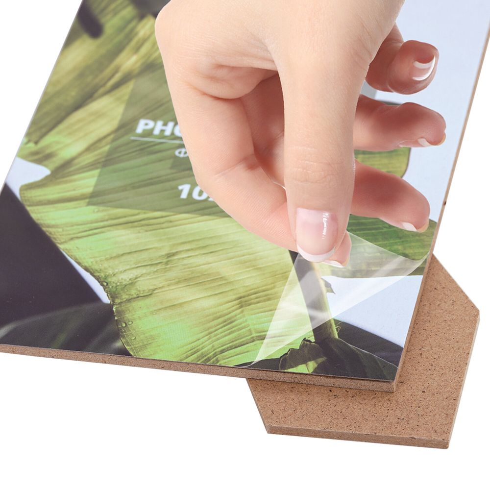 Рамка 10х15 см небьющаяся, багет 20 мм, МДФ, BRAUBERG "William", черная