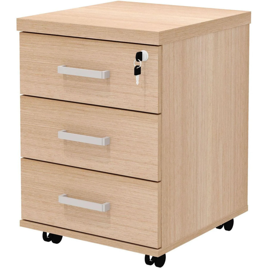 Тумба Grand мобильная 43x45x60 дуб Шамони светлый