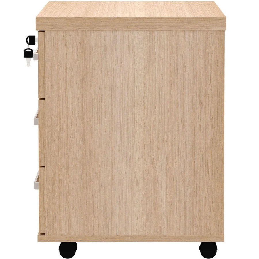 Тумба Grand мобильная 43x45x60 дуб Шамони светлый