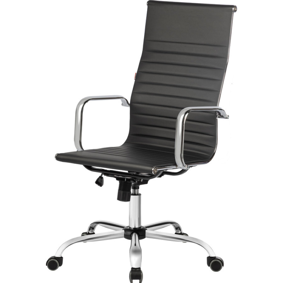 Кресло для руководителя Easy Chair 711 TPU черное (искусственная кожа, металл) 