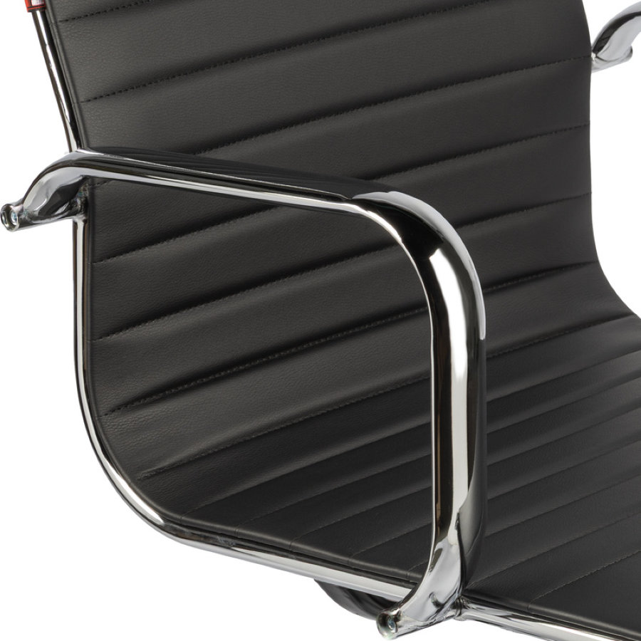 Кресло для руководителя Easy Chair 711 TPU черное (искусственная кожа, металл) 