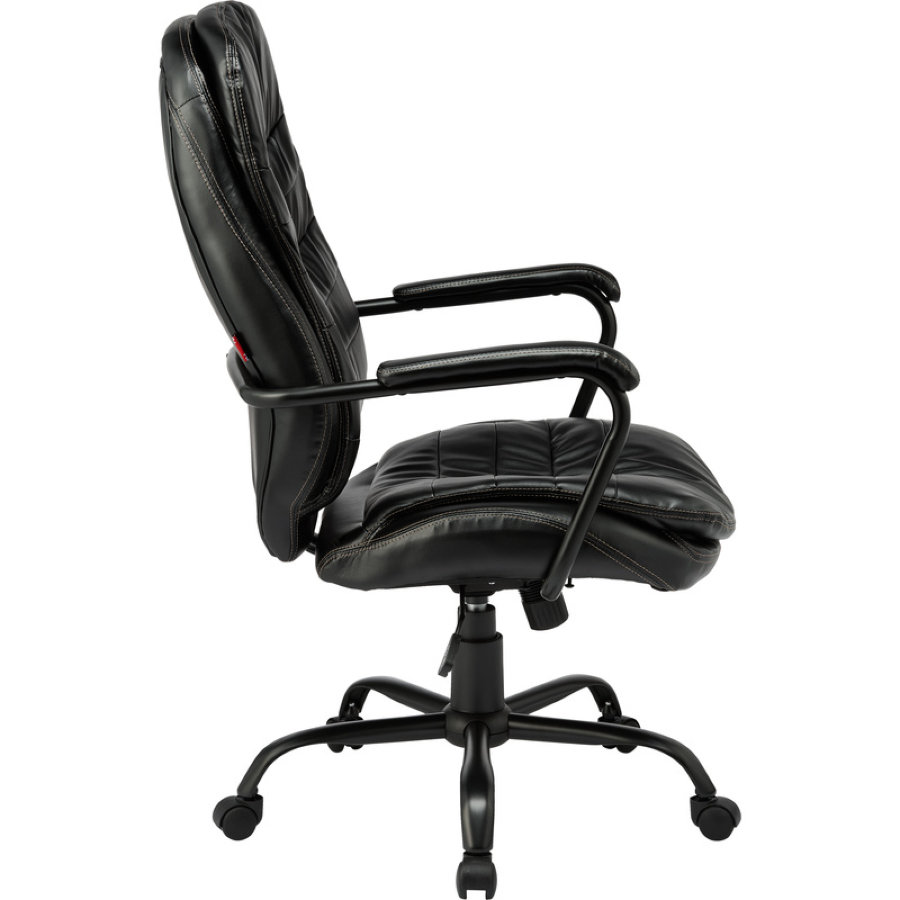 Кресло для руководителя EChair 559 TPU черное (искусственная кожа/металл) 