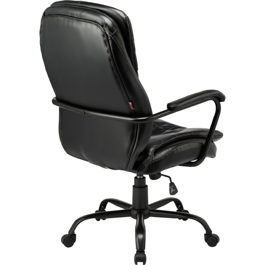 Кресло для руководителя EChair 559 TPU черное (искусственная кожа/металл) 