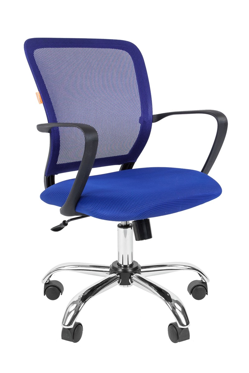 Офисное кресло Chairman 698 Россия TW-05 синий хром