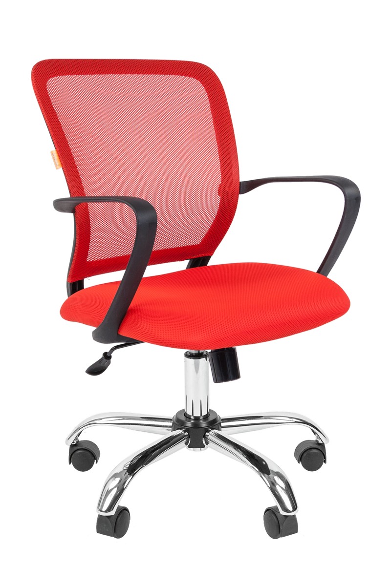 Офисное кресло Chairman 698 Россия TW-69 красный хром