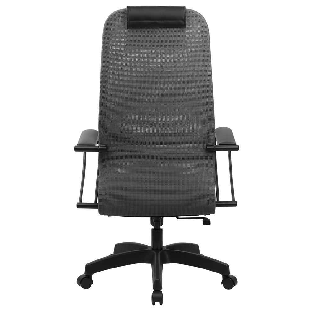 Кресло BRABIX PREMIUM "Ultimate EX-800" пластик, плотная двойная сетка Х2, черное/серое