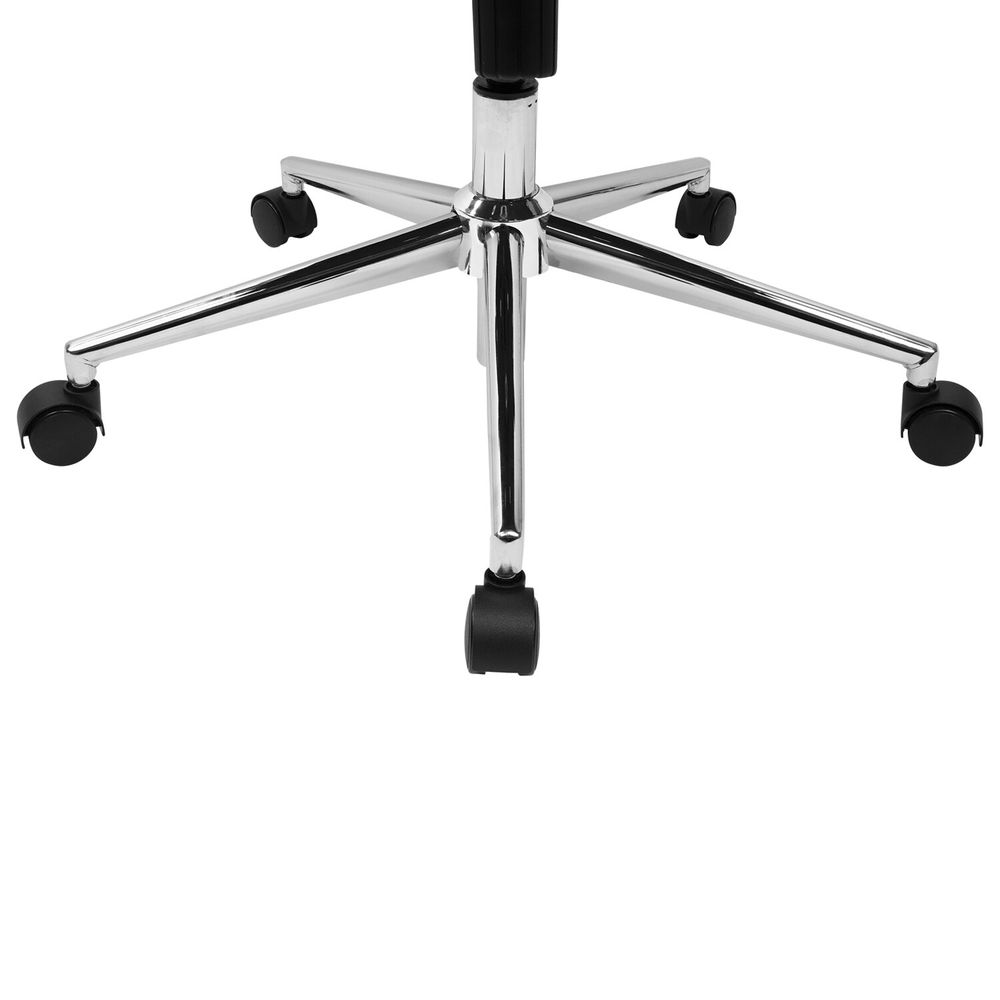 Кресло BRABIX PREMIUM "Ultimate EX-801" хром, плотная двойная сетка Х2, черное