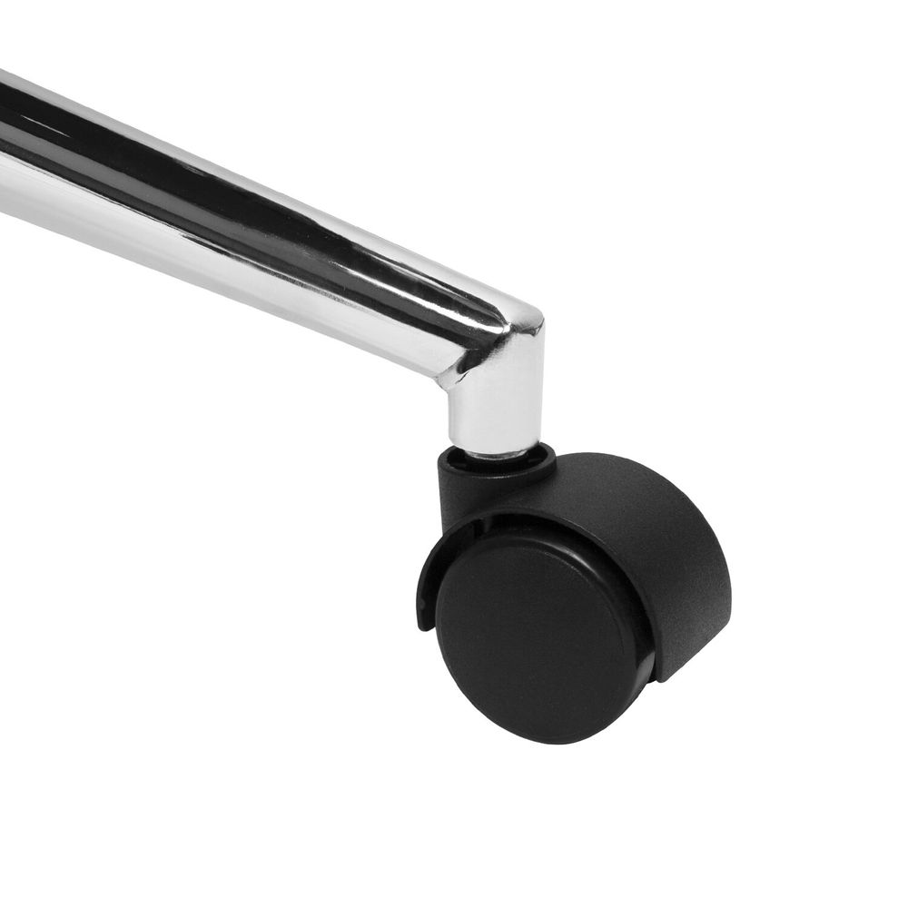 Кресло BRABIX PREMIUM "Ultimate EX-801" хром, плотная двойная сетка Х2, черное