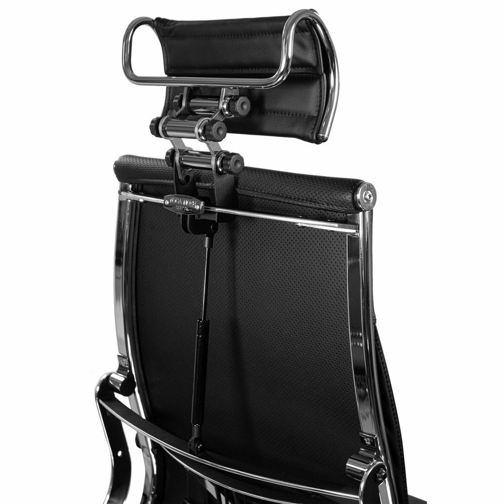 Кресло МЕТТА "YOGA" Y 2DM B2-10D, 2D-спинка, 3D-подголовник, 4D-подлокотники, экокожа, черное