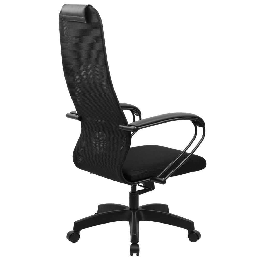 Кресло офисное BRABIX PREMIUM "Ultimate EX-800" пластик, плотная двойная сетка Х2, черное