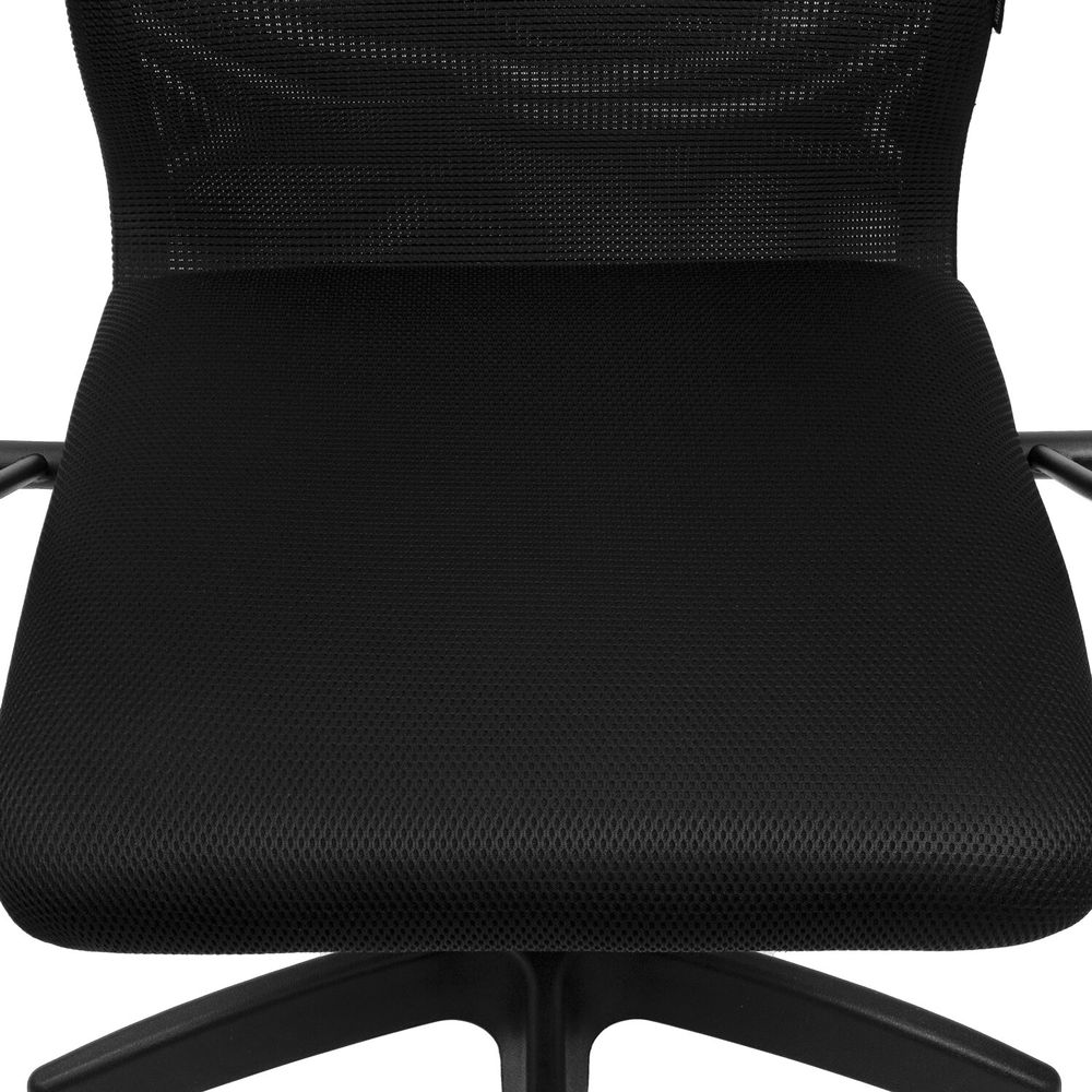 Кресло офисное BRABIX PREMIUM "Ultimate EX-800" пластик, плотная двойная сетка Х2, черное