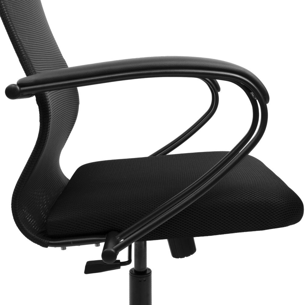 Кресло офисное BRABIX PREMIUM "Ultimate EX-800" пластик, плотная двойная сетка Х2, черное