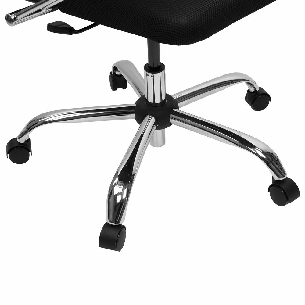 Кресло офисное BRABIX PREMIUM "Ultimate EX-800" хром, плотная двойная сетка Х2, черное/бежевое