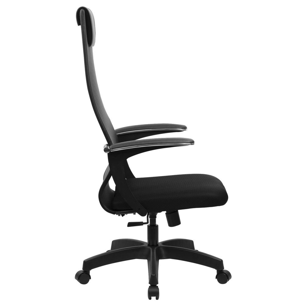 Кресло офисное BRABIX PREMIUM "Ultimate EX-801" пластик, плотная двойная сетка Х2, черное