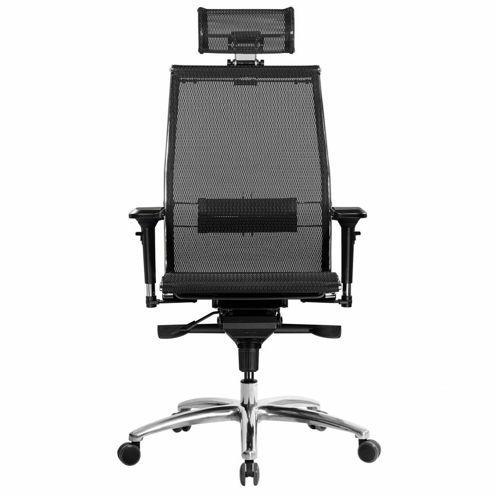 Кресло офисное МЕТТА "SAMURAI" S-3.05, с подголовником, сверхпрочная ткань-сетка