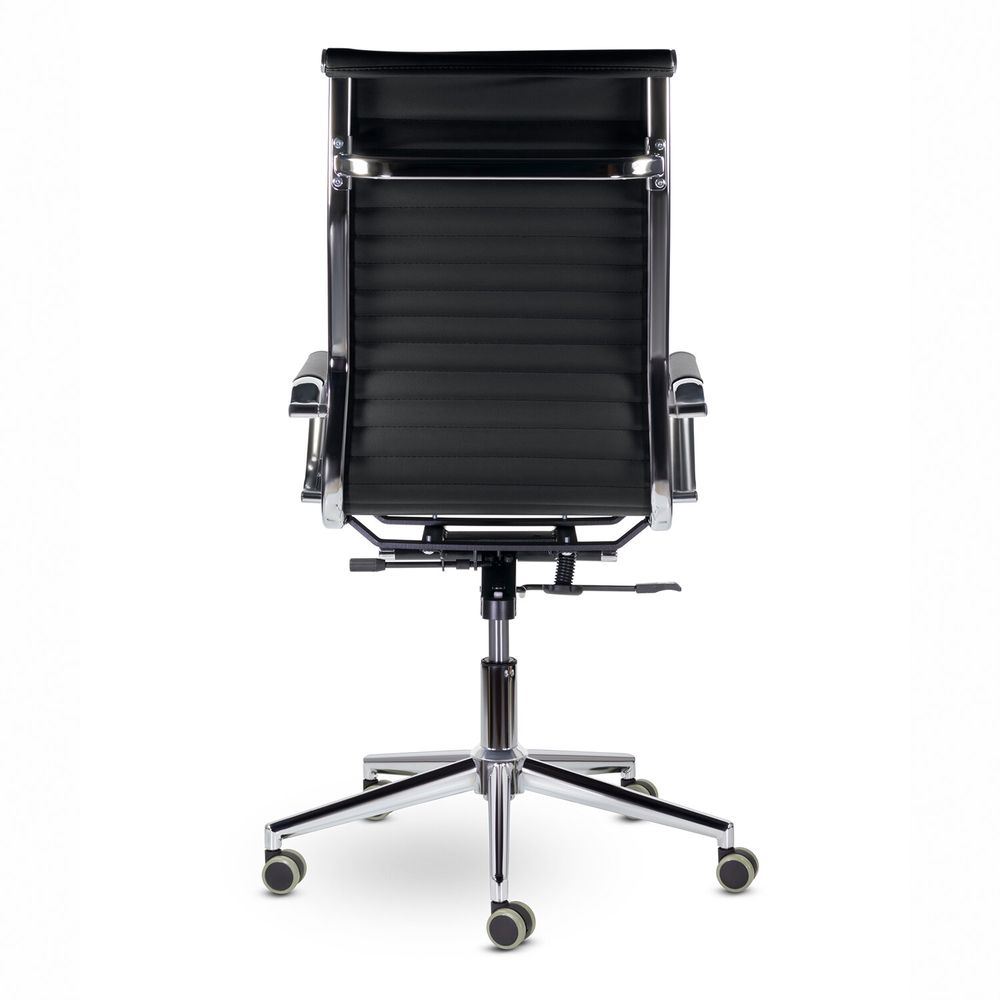 Кресло офисное BRABIX PREMIUM "Intense EX-531", экокожа, хром, черное