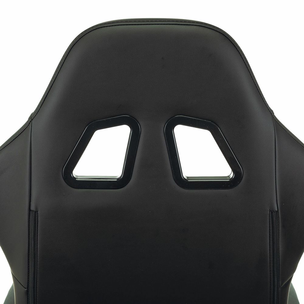 Кресло компьютерное BRABIX "Striker GM-121", синхромеханизм, 2 подушки, экокожа/велюр, черное/серое