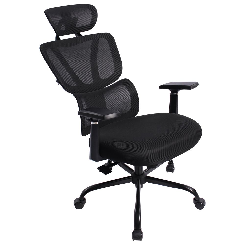 Кресло BRABIX PREMIUM "Fargo ER-710", синхромеханизм, 3D подлокотники, сетка/ткань TW, черное