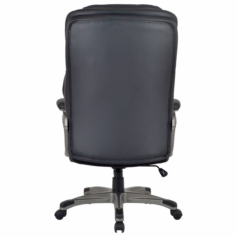 Кресло BRABIX PREMIUM "Regal EX-557", НАГРУЗКА до 150 кг, пружинный блок, экокожа, черный