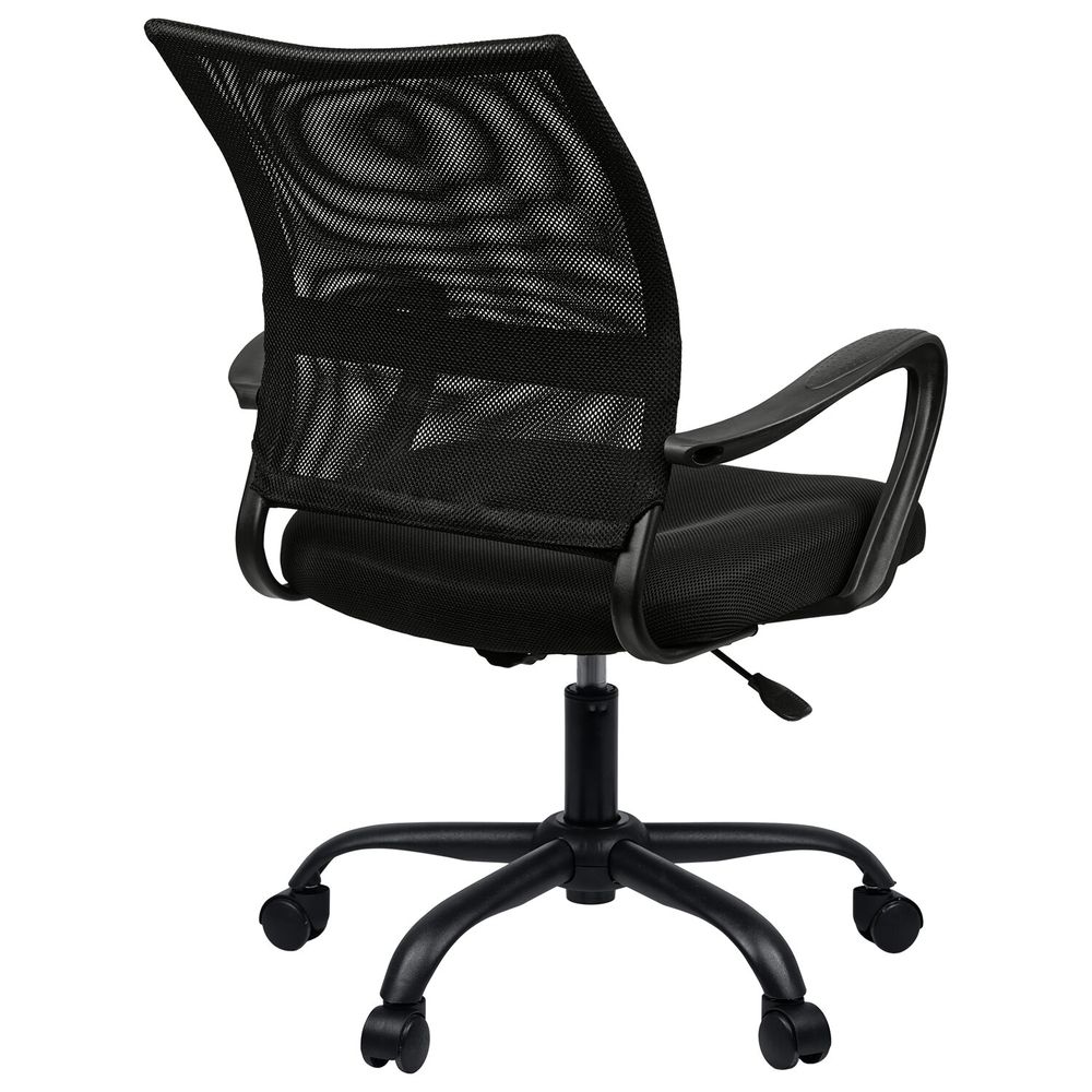 Кресло BRABIX "Cargo MG-391", до 130 кг, пятилучие металлическое, ткань/сетка, черное