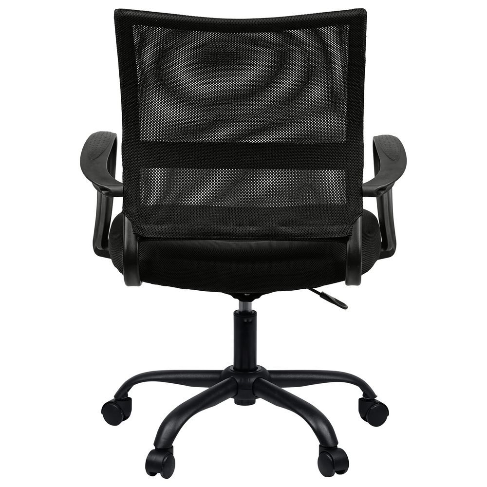 Кресло BRABIX "Cargo MG-391", до 130 кг, пятилучие металлическое, ткань/сетка, черное