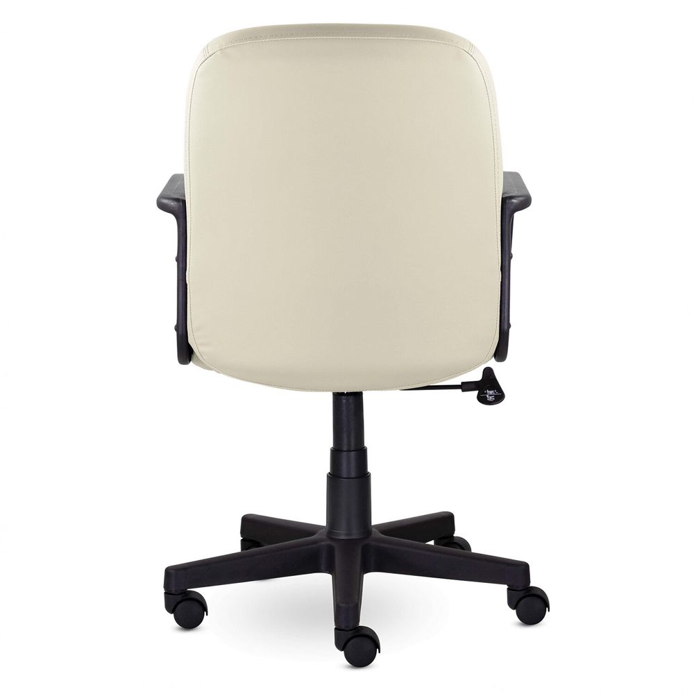 Кресло BRABIX "Top MG-333", с подлокотниками, кожзам, бежевое