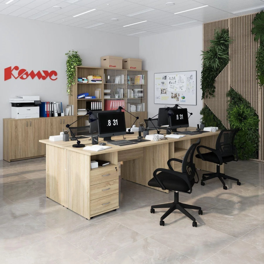 Топ Easy One тумбы дуб сонома, глубина 730 мм