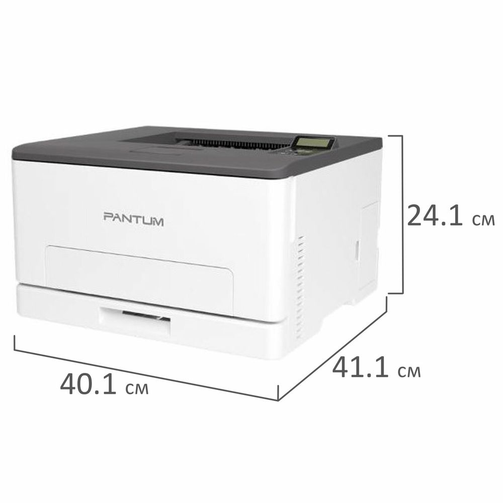 Принтер лазерный ЦВЕТНОЙ PANTUM CP1100DW, А4, 18 стр./мин., 30000 стр./мес, ДУПЛЕКС, Wi-Fi, сетевая карта