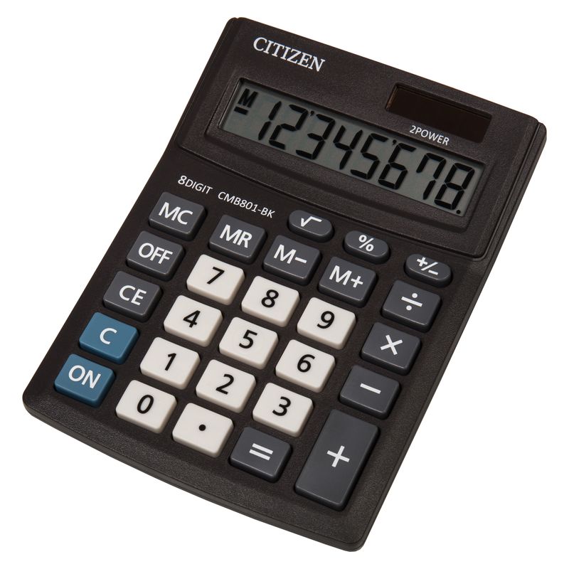Калькулятор настольный 8 разрядный Citizen CMB 801BK