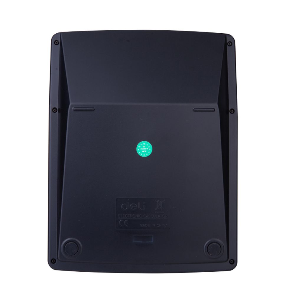 Калькулятор настольный полноразмерный Deli E39259,16-р, дв.пит,193x149мм,черн