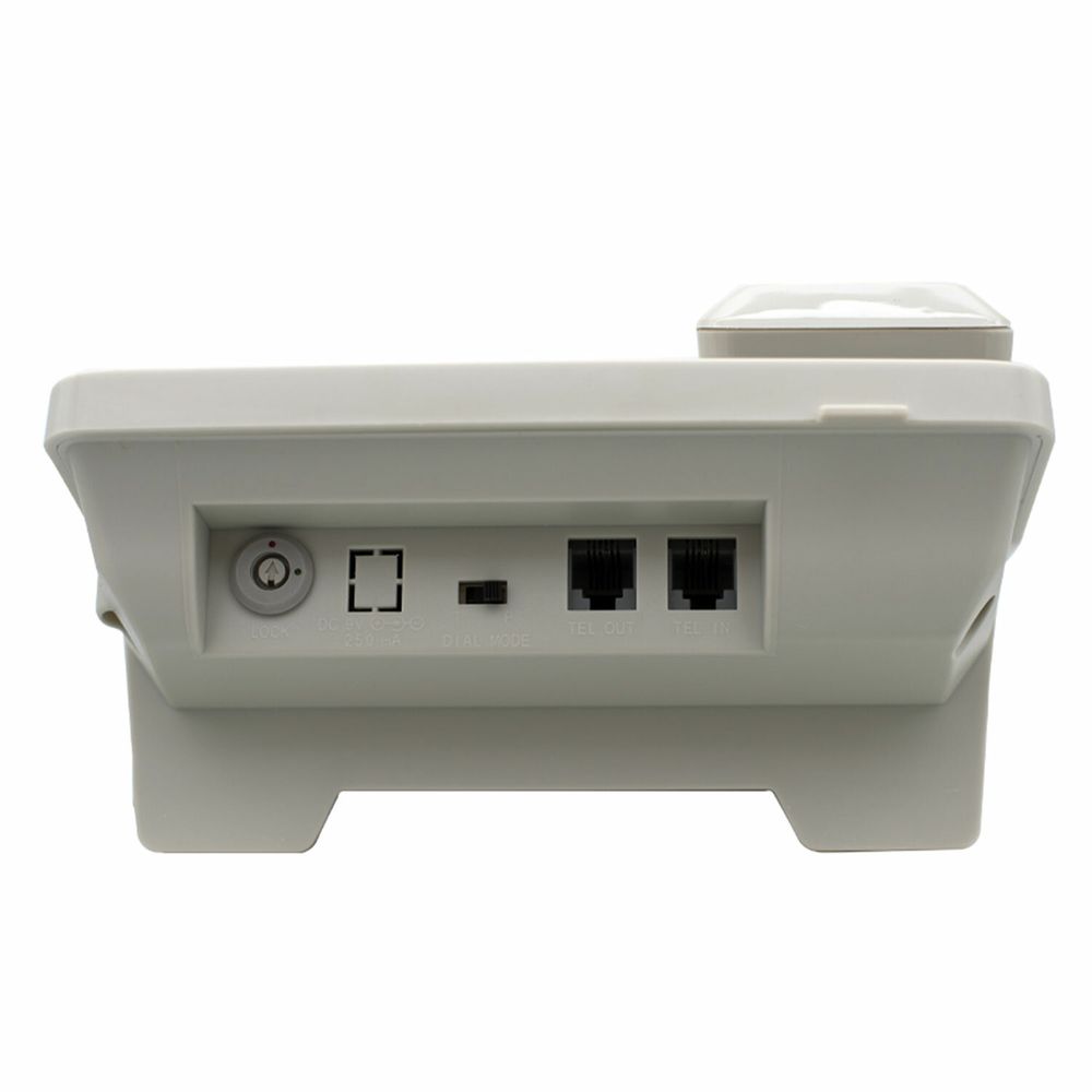 Телефон RITMIX RT-495 white, АОН, спикерфон, память 60 номеров, тональный/импульсный режим, белый