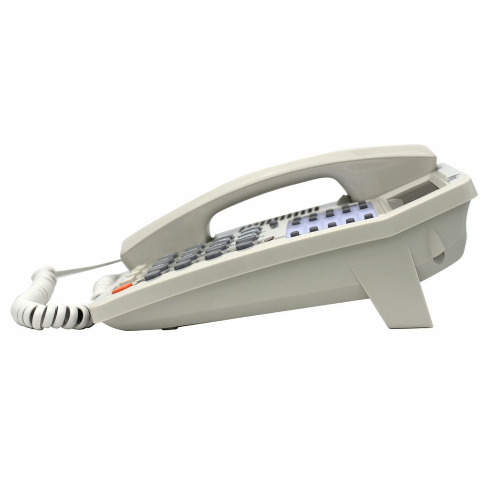Телефон RITMIX RT-495 white, АОН, спикерфон, память 60 номеров, тональный/импульсный режим, белый