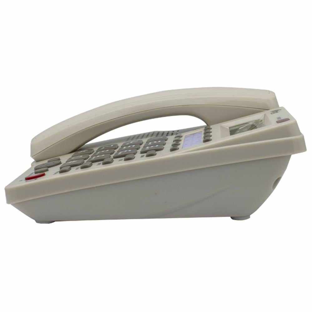 Телефон RITMIX RT-550 white, АОН, спикерфон, память 100 номеров, тональный/импульсный режим, белый