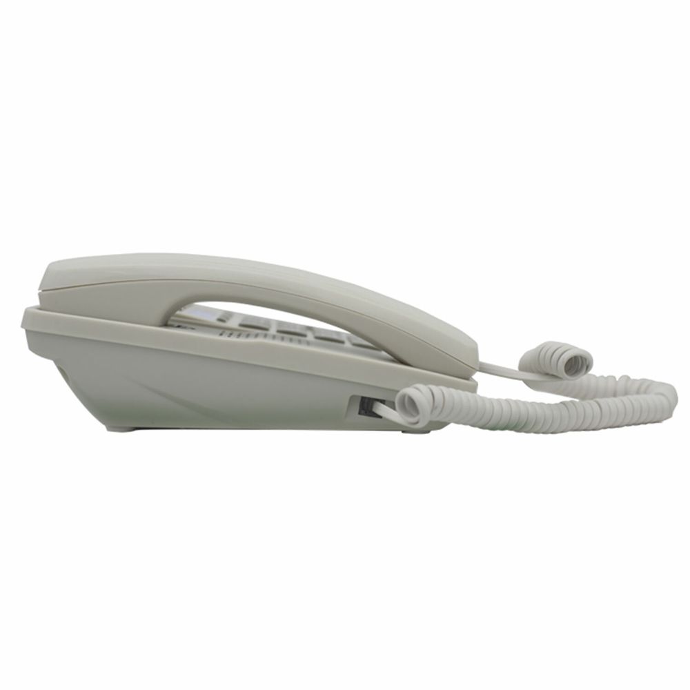 Телефон RITMIX RT-550 white, АОН, спикерфон, память 100 номеров, тональный/импульсный режим, белый