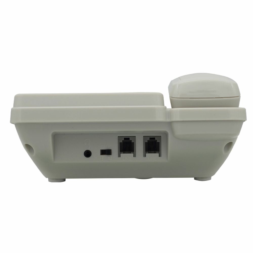Телефон RITMIX RT-550 white, АОН, спикерфон, память 100 номеров, тональный/импульсный режим, белый