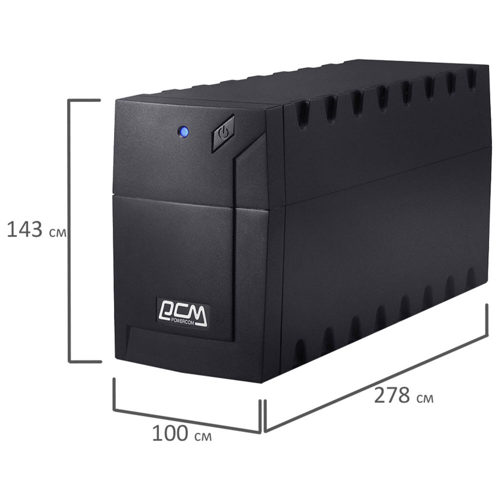 Источник бесперебойного питания POWERCOM Raptor RPT-600A EURO