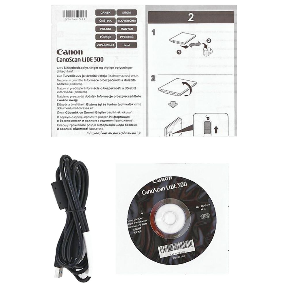 Сканер планшетный CANON CanoScan LiDE 300 А4