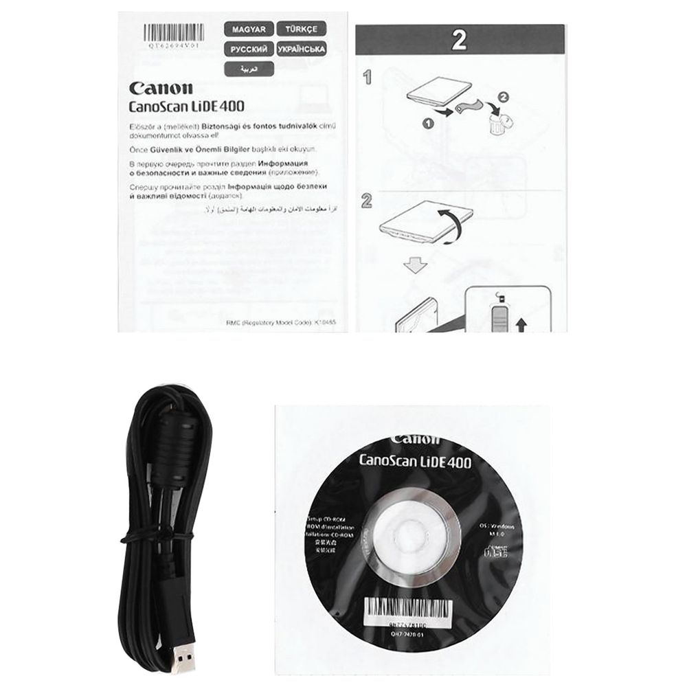 Сканер планшетный CANON CanoScan LiDE 400 А4, 4800х4800, 48 bit