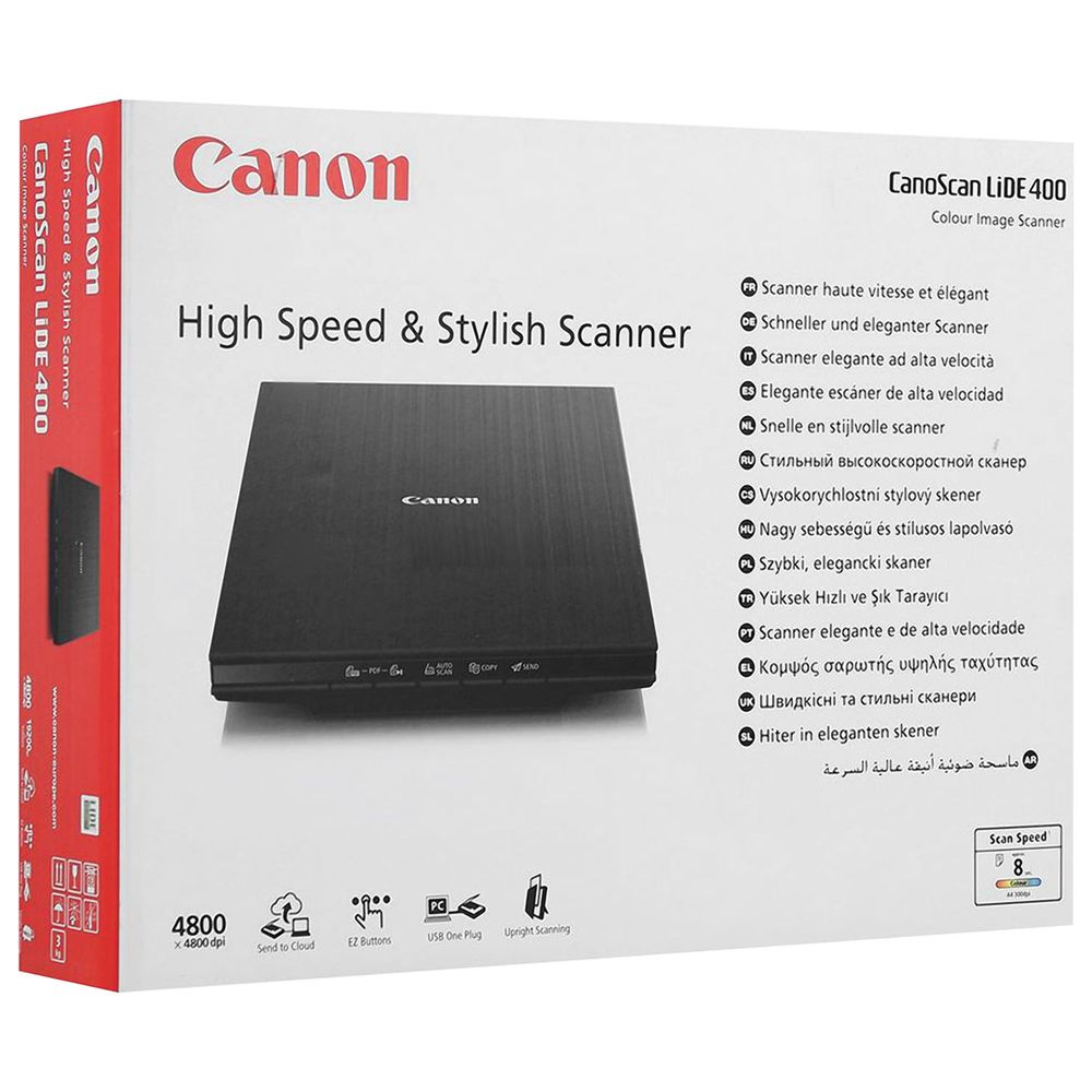 Сканер планшетный CANON CanoScan LiDE 400 А4, 4800х4800, 48 bit
