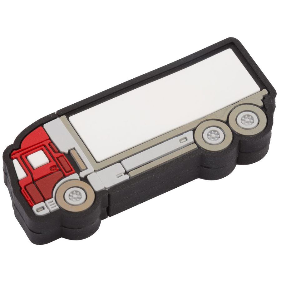 Флешка «Грузовик» красная 16 Гб