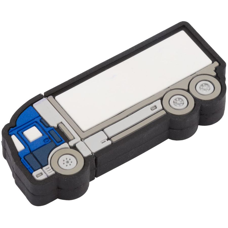 Флешка «Грузовик» синяя 16 Гб