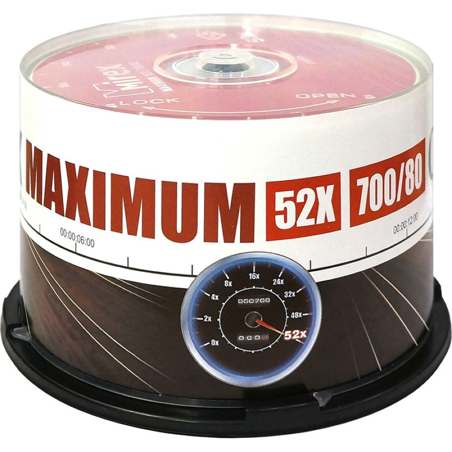 Диск CD-R Mirex 0,7 GB 52x, 50 шт/уп 