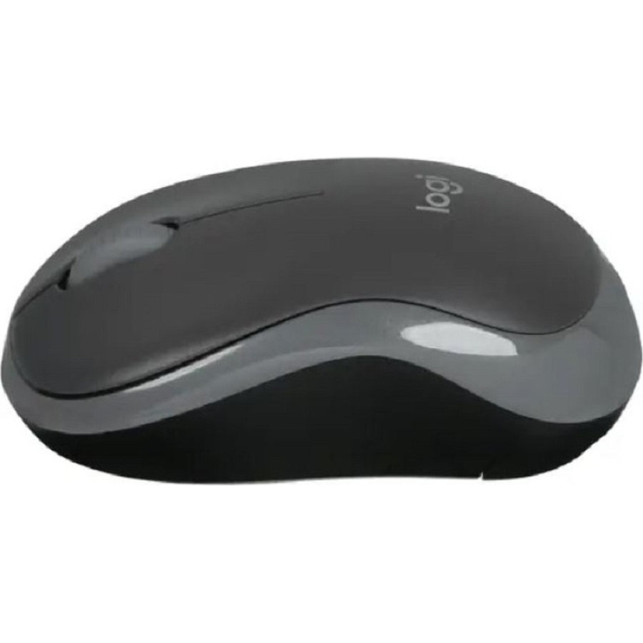 Мышь беспроводная Logitech M185 серо-черная (910-002252) 