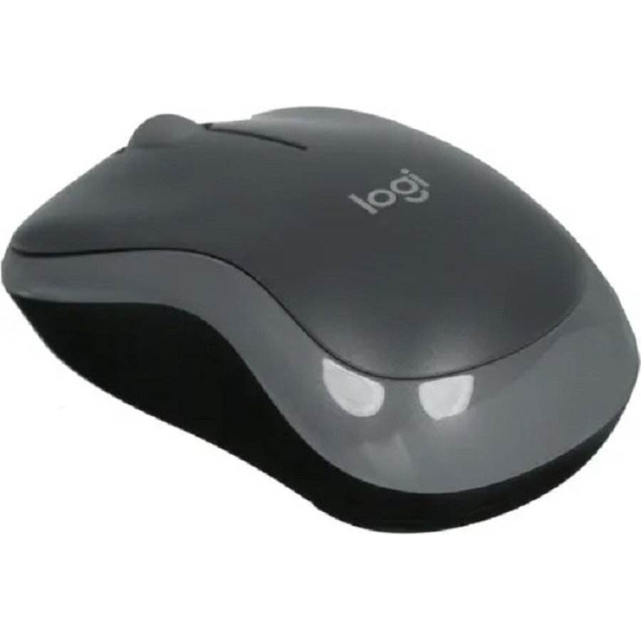 Мышь беспроводная Logitech M185 серо-черная (910-002252) 