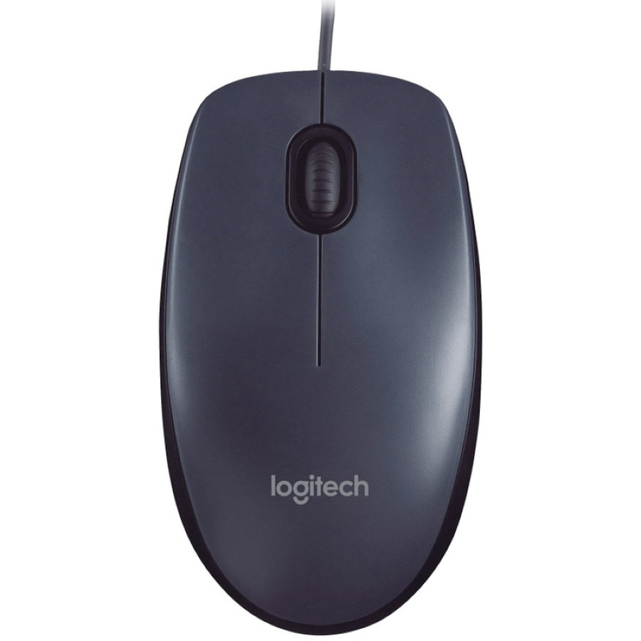 Мышь компьютерная Logitech M90 Black/Grey USB (910-001794/910-001793) 