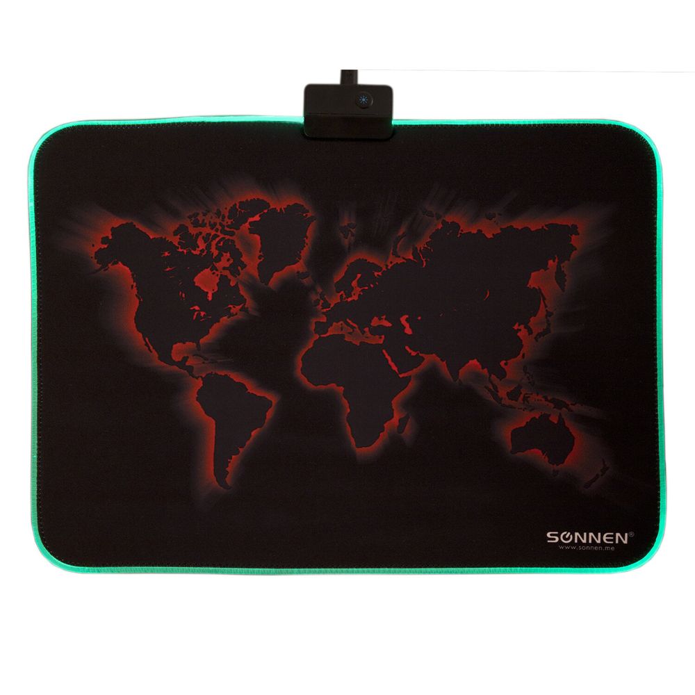Коврик для мыши с подсветкой SONNEN