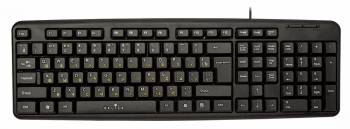 Клавиатура Oklick 130M, USB, черная