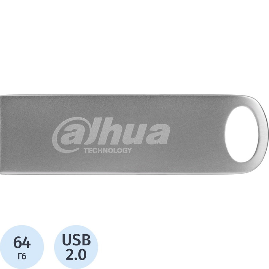 Флешка USB 2.0 64 ГБ Dahua (DHI-USB-U106-20-64GB) 